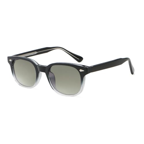 Lunettes de soleil pour femmes et hommes tendance, monture acétate CP et verres de protection UV400