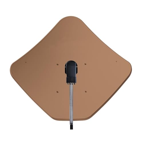 Fracarro Parabole alu nue Penta Digit Rouge Brique 68cm