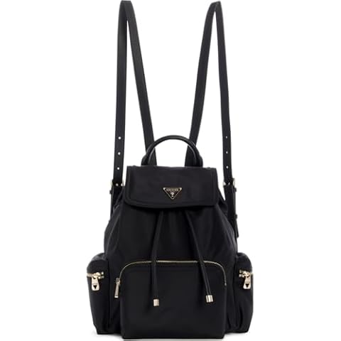 GUESS Eco Gemma Black Nylon Backpack Cover