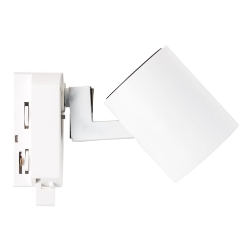 Foco Carril Monofásico 'Lumiastra' 1xGU10 Blanco Sin Bombilla | Greenice