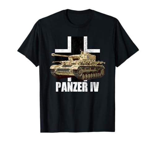 Panzer IV Char allemand Armored Seconde Guerre mondiale T-Shirt