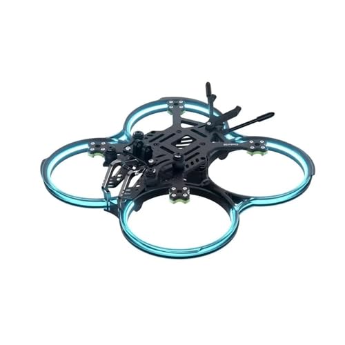 Cadre Cinewhoop 3 Pouces CT30 amortissement cardan et ruban LED COB FPV anti-vibration
