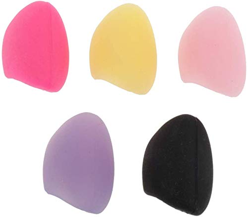 image for Jiayouy 3pcs Flute Thumb Rest Cushion Soft Silicone Finger Cover for F