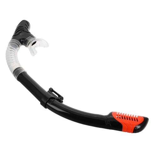 GAROZATION Lap Swimming Fin Comfortable Center Mount Purge Valve Snorkeling Gear for Pool Open Water Swimming