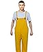 RainRider Rain Suit for Men Women Leathercraft Rain Gear Heavy Duty 3-Piece Commercial Rain Jacket with Bib Pants Overall（Yellow,X-Large）