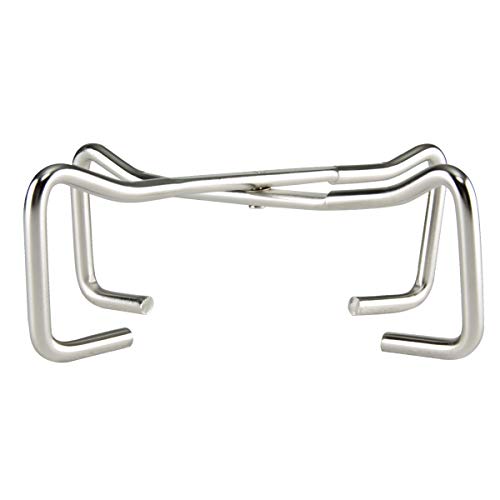 image for Stanbroil Stainless Steel Folding Finish Camp Dutch Oven Lid Stand, Po
