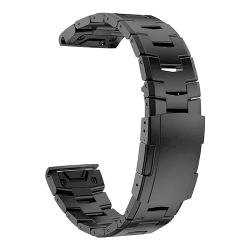 Bracelet titane anti irritation pour montre Garmin Fenix 7X 6X