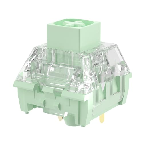 Image of Kailh Box Bamboo Clicky Keyboard Switch,3-pin 55gf Heavy Typing Switches | for MX Mechanical Gaming Keyboard and 3D Printed Clicker Fidget(72PCS)