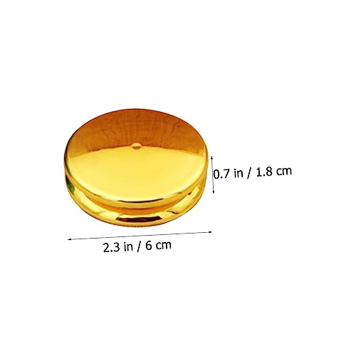 Brújula portátil metálica Toyvian vintage para camping miniatura 3