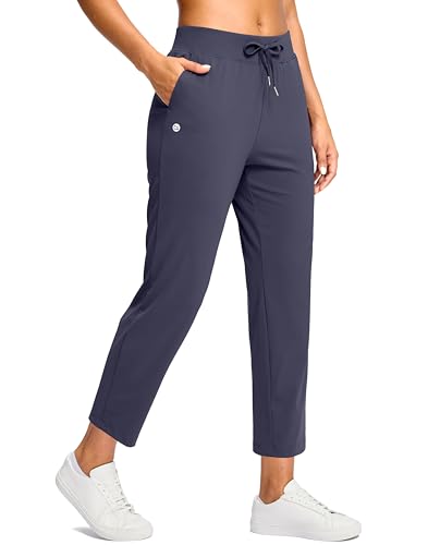 Image of G Gradual Petite Pants for Women 24 inch /26 inch Ankle Pants with 2 Pockets