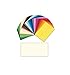 Produktbild folia 6122/10 01 Tonkarton 220 g/m², 50x70 cm, perlweiß (10er Pack)