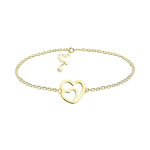 Bracelet femme argent 925 avec cœur Sofia Milani, le cadeau idéal pour exprimer son amour