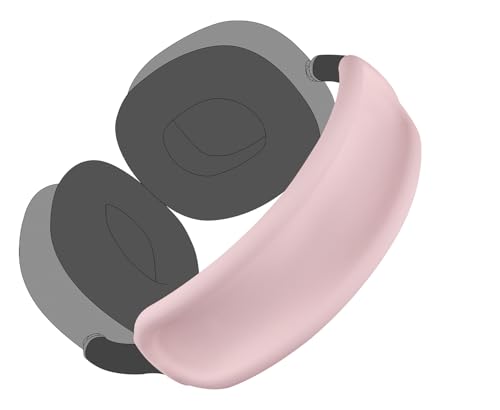 Image of SOULWIT Upgraded Headband Protector for AirPods Max (USB-C /Lightning), Sweat Proof Full Cover for Gym Workouts, (Easy Disassembly Required) - Pink
