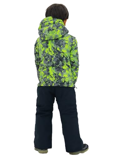 SNOWER Boys Snowsuit Detachable-Hooded Ski Suit Extra Warmth Winter Suit3