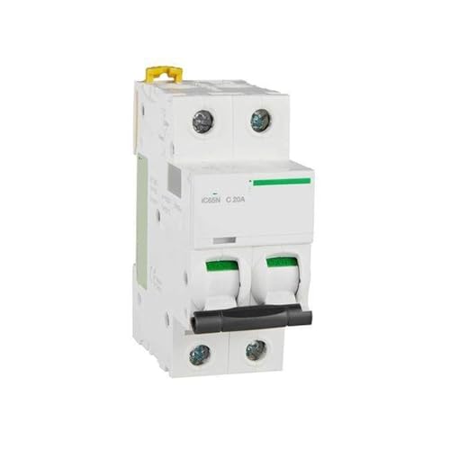 Disyuntor IC65N 2P C20A 6kA interruptor magnetotérmico residencial de dos polos para cuadro