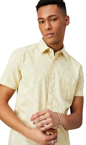 Image of Max Men's Solid Regular Fit Shirt