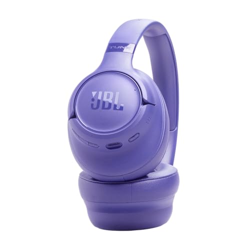 Image of JBL Tune 730 BT Wireless Over-Ear Headphones with JBL Pure Bass Sound, Up to 76 Hours of Music Playback, Bluetooth 6.0, Lightweight, Foldable Design, Google Fast Pair, Microsoft Swift Pair, Lavender