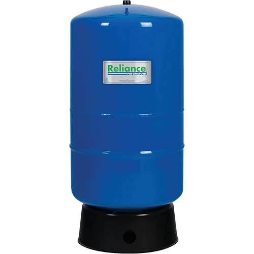 Reliance Pressure Tank - Pre-Charged Free-Standing Butyl Diaphragm - 20 Gal 32.75 In - Steel