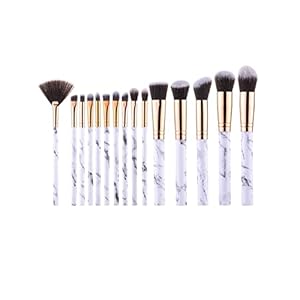 Make Up Brushes 15Pcs Makeup Brushes Tool Set Cosmetic Powder Eye Shadow Foundation Blush Blending Beauty Make Up Brush