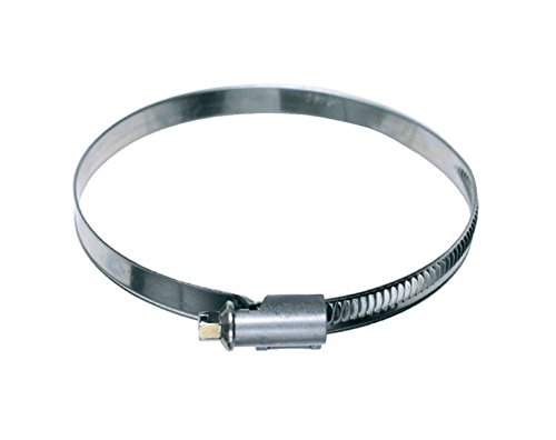 Abrazadera de manguera 110 – 130 mm de diámetro para secadora, campana extractora y congelador