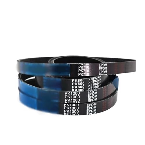 Courroie PK643 14 ribs multi-rainures anti-usure pour poulie striée PK