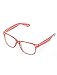 Produktbild Deiters Brille Nerd rot/weiß