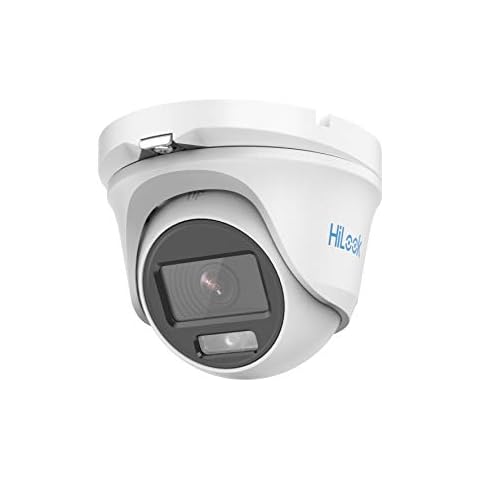 HiLook By Hikvision THC-T129-M 2MP Full ColorVu 4-In-1 Mini Turret Camera 20m IR IP66 - White (2.8mm) Cover