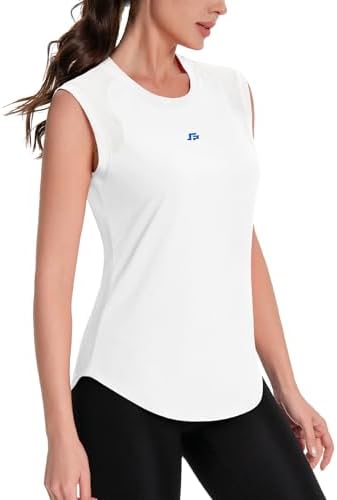ANGEL CITIZ Tank Top Damen Sportshirt Ärmelloses Uv Shirt Yoga Tanktops Frauen Sportoberteil Fitness Laufen Activewear UPF 50+