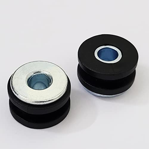 40 Sets Motorrad M6 Gummidichtungen Kit Fairing Cowling Pieces Puffer Washer Pressure Relief Cushion Universal für die meisten Motorräder