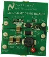 TEXAS INSTRUMENTS LM27342MYEVAL LM27342, DC/DC, BUCK, FREQUENCY SYNC, EVAL MODULE