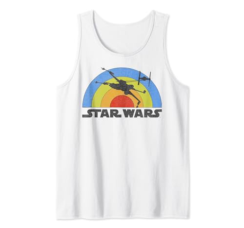 Débardeur Star Wars X-Wing arc-en-ciel pour fan de pop culture