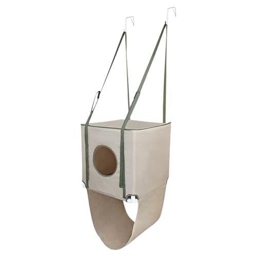 Hamac pour chat robuste resolvant le manque d'espace avec lit double couche reglable - 2