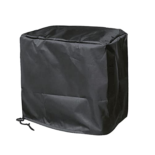 Funda protectora resistente para fabricadora de hielo, cubierta impermeable de poliéster con cordón ajustable para máquina de hielo o café