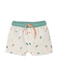 Vertbaudet Badeshorts Krokodile Baby Jungen wollweiß 74