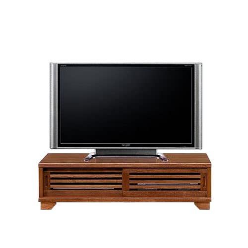 桐製テレビ台１２０センチ完成品【ブラウン】 Amazon｜幅120cm テレビ台 ロータイプ LBR ライトブラウン 薄茶色 桐材