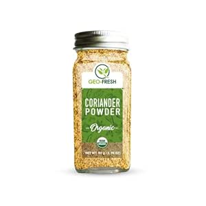 Geo Fresh Organic Coriander Powder, 50g | Premium & Authentic Taste ...