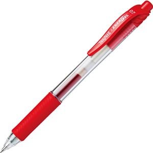 ノック式ゲルインクボールペン レッド H Amazon | TANOSEE ノック式ゲルインクボールペン 0.7mm 赤 1本 ×80