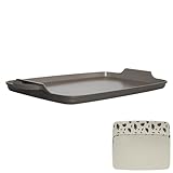 ALL-IN-ONE GRIDDLE: This multipurpose double burner griddle will quickly become your favorite kitchen essential. Quickly go from stovetop to oven then serve in style. Start your day with pancakes and bacon and end the day with a sheet pan dinner! HEA...