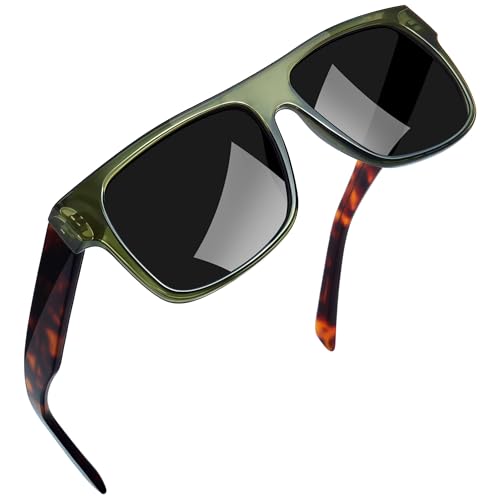Image of Joopin Polarized Sunglasses Men Women UV400 Protection, Big Chunky Square Sun Glasses, Designer Shades Retro Sunnies Driving