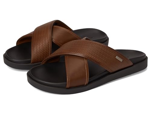 ALDO Men's Mario Flat Sandal, Tan, 10.5