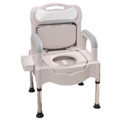 EnergyLion �|�[�^�u���g�C�� �������߉\ 42~55cm 6�i�K �ȈՃg�C�� ���p �ȈՃg�C�� ���p�g�C�� �g�C�� ��l�p ����җp ���p�i �ω׏d250kg (�n�[�h�p�b�h,�z���C�g)