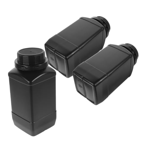 Cabilock Chemical Bottles Large Mouth Plastic Sample Containers Easy to Clean Pe Bottles