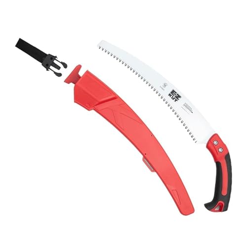 EZ Kut Kamikaze Saw Curved Blade with Scabbard - 19.3 Inch Heavy Duty Pruning - Carbon Hardened Steel Japanese Technology- Best Pruning Saw for Tree Trimming