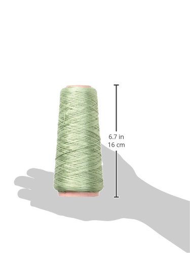 Image of DMC Six Strand Embroidery Cotton 100 Gram Cone, Fern Green