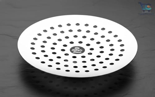 Image of Stainless Steel Chapati Basket Roti Holder for Dining Table Round Bread Naan Paratha Serving Plate Rust Resistant Durable Kitchen & Dinnerware Serveware (Big 9 Inch)