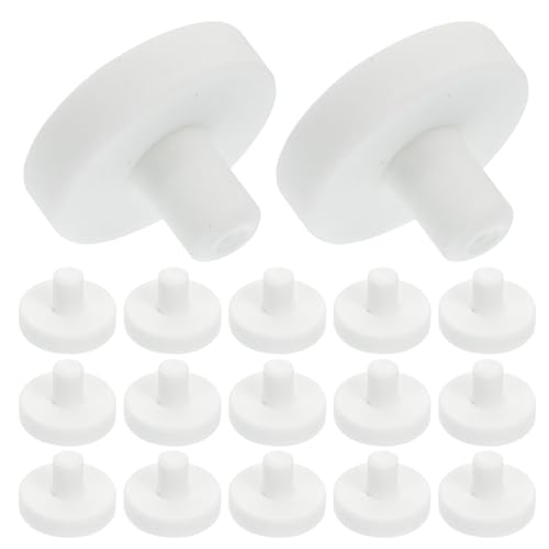 Toyvian 60 Piezas Bases de Cerámica para Coral Forma de Soporte Estable para Reproducción de Arrecifes Decoración Acuario Peceras