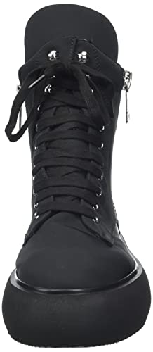 DKNY Women's Aken Hightop Platform Sneaker with Side Zipper2