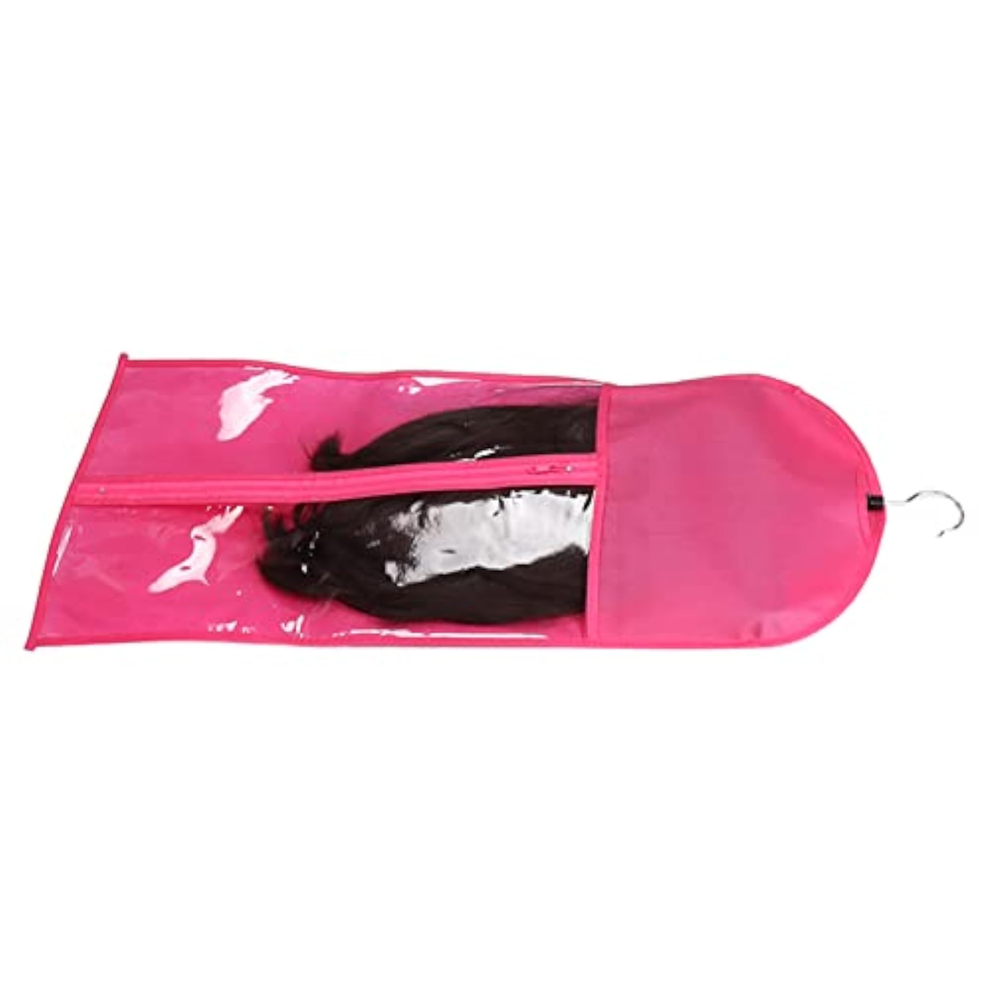 Professional Large Space Portable Wig Storage Bag with Zipper