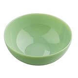 TableCraft 12221 Jadeite Glass Collection Round Large Serving Bowl, 32 oz, Vintage-Style Milk Green Glass, Classic Design, Dishwasher & Microwave Safe, 7.75” x 7.75” x 2.75” – Tabletop Serveware
