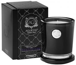 Aquiesse Fine Scented Large Candle In Box - Black Tea and Cognac